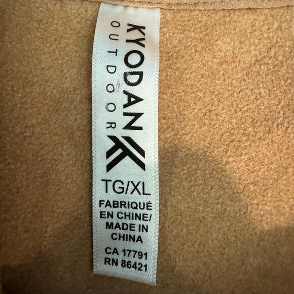 Women's Kyodan Outdoor Wide/Turtle Neck Pullover - Tan - Size XL - Picture 6 of 7